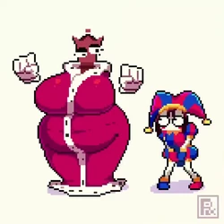 [PixZapix] Thirst for a Queenie (The Amazing Digital Circus - Animated) 作品封面