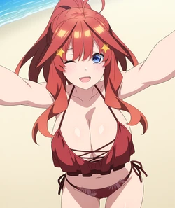 [Aindroidparanoid] Itsuki Nakano - Go-Tōbun no Hanayome [AI Generated] 作品封面
