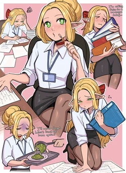 [Tatja] Office Elf Wife (Delicious in Dungeon AU)