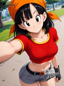 Adult Pan 大人パン ( Dragon Ball ) [ DMX Original Character ] - DrakoMarauder [AI Generated]