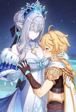 [RaidenEiBlacked] Tsaritsa x Aether - NTR/BBC [Ai-Generated] 作品封面
