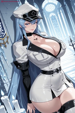 [Kira Amane] Esdeath - Akame ga Kill [AI Generated] 作品封面