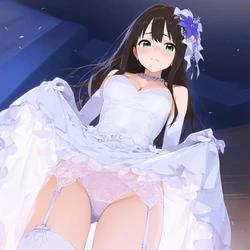 (Taugust) Rin Shibuya bride [AI Generated]