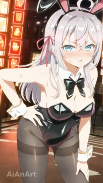 [AIAnArt] Alya Kujo (Bunny Girl) [AI Generated] 作品封面