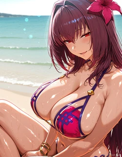 [SACRA] Scathach - スカサハ #2 [AI Generated]