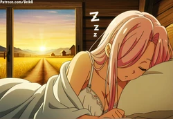 [Deik0] (Request) Talia // I Was Reincarnated as the 7th Prince so I Can Take My Time Perfecting My Magical Ability [Full Set] (5 Animations) (Set 01) [AI Generated]