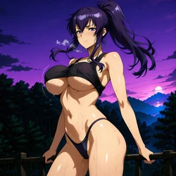 [NekoNest] Saeko Busujima | Forest (80 Images) [AI Generated] 作品封面