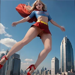 Supergirl – The Chattel Girl (AI generated)