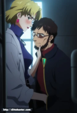 [DittoHunter] Ritsuko Akagi & Gendo Ikari (Neon Genesis Evangelion) Passionate sex [Ai Generated] 作品封面