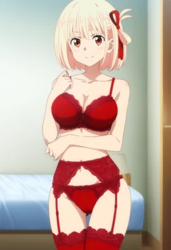 [Vanitas AI] Nishikigi Chisato 6 [AI Generated] 作品封面