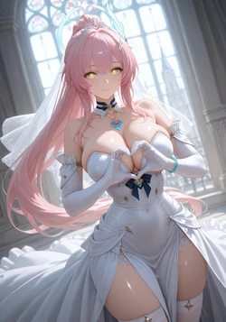 [ReverendGreatLove] Aemeath (Wuthering Waves) / Bride | 80 Pics (Patreon) [AI Generated] 作品封面