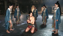 Wuchang and the Futa Maids of Snowfall Palace [Wuchang: Fallen Feathers] Ai Generated [AI Generated]