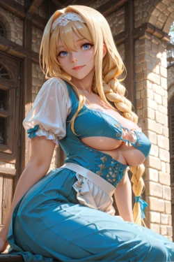 [NaughtyGirls AI] Alice Zuberg - Dirndl [AI Generated]