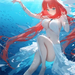 [AI Generated] [Coolsummer] Nilou Underwater [Patreon] 作品封面