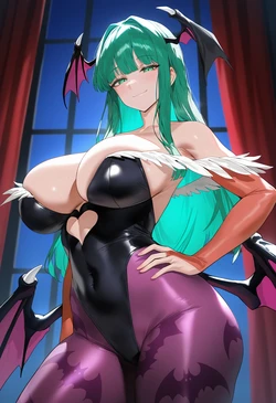 Naezolt - Morrigan Aensland (AI Generated)