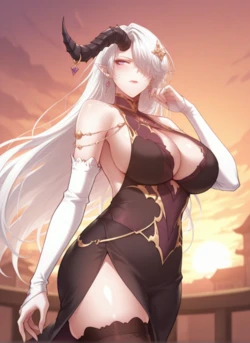 [Geldoru] Han Xi - 寒曦 - Invincible at the Start [AI Generated] 作品封面