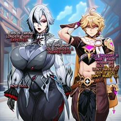 [KronoLust] Arlecchino's Better Date [AI Generated]