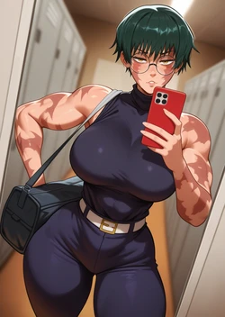 [Waifu Invokers] Maki Zenin | Jujutsu Kaisen (Patreon) [AI Generated]