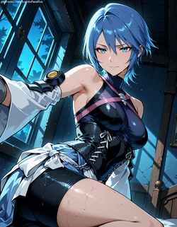 [Lord of Waifus] Aqua "Kingdom Hearts" [AI Generated]