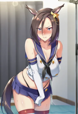 [コクオウ] エアグルーヴ 島風コスで撮影会 [AI Generated] 作品封面