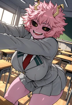 [Kanteia] Mina Ashido x Katsuki Bakugo 97 pics (Patreon) [AI Generated]