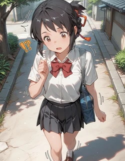 Miyamizu Mitsuha_Sex with the village chief (sample) [AI Generated]