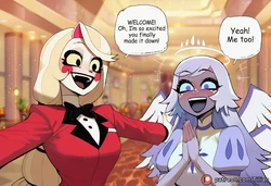[Tillian] Charlie Morningstar x Vaggie x Emily  (Hazbin Hotel) [AI GENERATED]