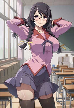 [STF_AI] 羽川翼 - hanekawa tsubasa (199) [AI Generated]