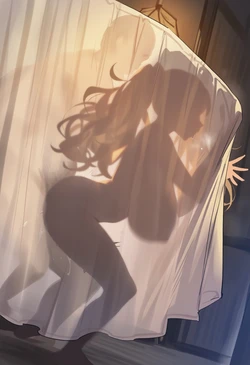 [ash30102223] Monika curtains secret adultery (39P) (Patreon) [AI Generated] 作品封面