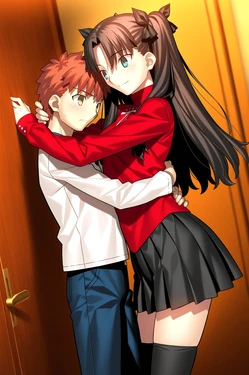 [社畜サーバント] Rin Tohsaka 70P - Fate Stay Night [AI Generated] 作品封面