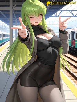 [Anilvl] C.C. - Code Geass [AI Generated]