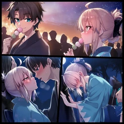 [qr] [FGO] A Date with Okita-san [AI Generated]