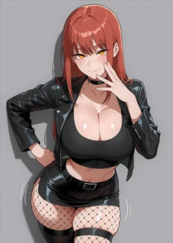 [MaxelArtDesign] Makima - Chainsaw Man 112p (Patreon) [AI Generated] 作品封面