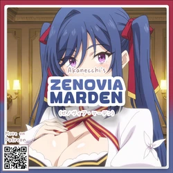 [Pixiv] Zenovia Marden // ゼノヴィア・マーデン | Tensai Ouji no Akaji Kokka Saisei Jutsu [AI Generated] 作品封面