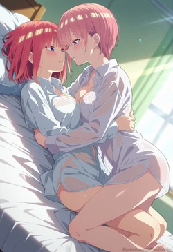 [Mackensky] Nino x Ichika [44 images] (Patreon) [AI Generated]