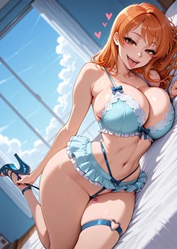 [KinkiMya] Nami Sex [AI Generated] 作品封面