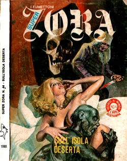 Super Zora 44 Sull'isola deserta (Edifumetto 1980-05)