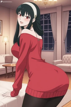 [Digital Waifu Gallery] Yor Forger - Spy x Family [AI Generated]