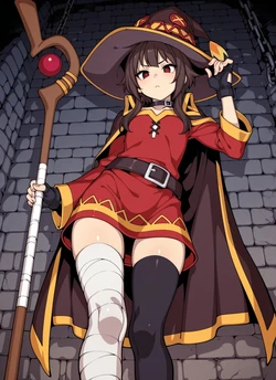 [Tiroil] Megumin Trap [Fishine Style] [AI Generated] 作品封面