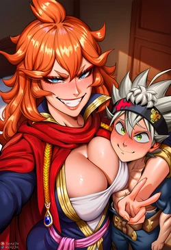 [Renzen] Mereoleona Vermillion x Asta [AI Generated] 作品封面