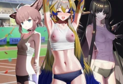 [Pixiv] [Van♂pire (86647642) / vam♂pire (128475016)] 148637863-2026-08-19-罗德岛性爱运动会1）Rhode Island Sex Game1 [AI Generated]