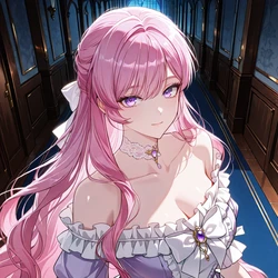 [FrexQex] Echinacea Rose - The Flower with a Sword [AI Generated] 作品封面