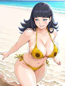 [Ronan007] Himawai X Naruto - Uzumaki Beach Day - PART 2 - NARUTO/BORUTO (Patreon) [AI Generated]