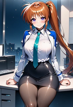 [Shirobako88] Fate x Nanoha (Not Yuri!!!) (Patreon) [AI Generated]