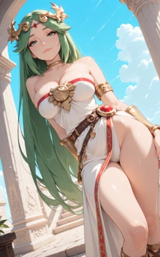 [DeeForge] Palutena - Sunlit Temple [AI Generated]