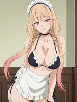 [ANIPAI] Marin Kitagawa - My Dressup Darling [152 pics / Full Set] Maid (Patreon) [AI Generated] 作品封面