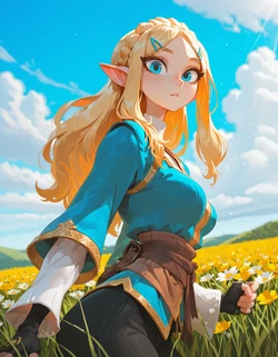 [Fresk0n] Princess Zelda | Breath of the Wild (Patreon) [AI Generated]