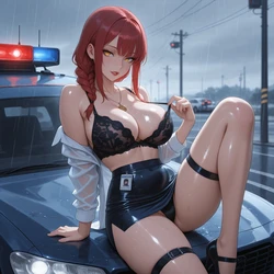 [Kage_WaifuArt] Makima - Police Officer [AI Generated]