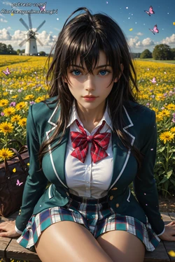 [Patreon] [AiASAG] [4K] ❄️Yukino Yukinoshita📖 - Preview [AI Generated] 作品封面