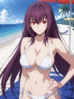 [Kurohime] Scáthach (Bikini) [AI Generated]